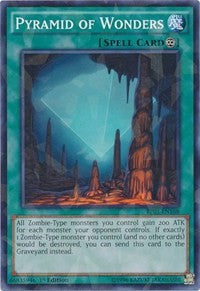 Pyramid of Wonders (Shatterfoil) [Battle Pack 3: Monster League] [BP03-EN168] | Gear Gaming Fayetteville