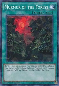 Murmur of the Forest (Shatterfoil) [Battle Pack 3: Monster League] [BP03-EN174] | Gear Gaming Fayetteville