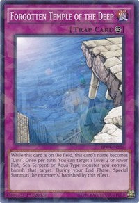 Forgotten Temple of the Deep (Shatterfoil) [Battle Pack 3: Monster League] [BP03-EN216] | Gear Gaming Fayetteville
