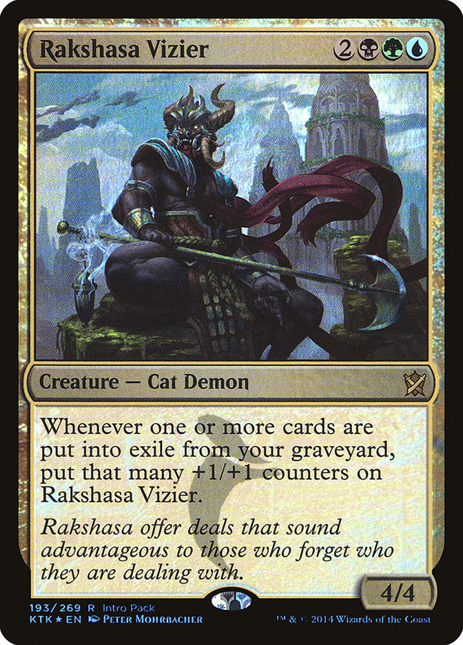 Rakshasa Vizier (Intro Pack) [Khans of Tarkir Promos] | Gear Gaming Fayetteville