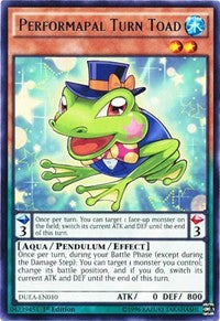 Performapal Turn Toad [Duelist Alliance] [DUEA-EN010] | Gear Gaming Fayetteville