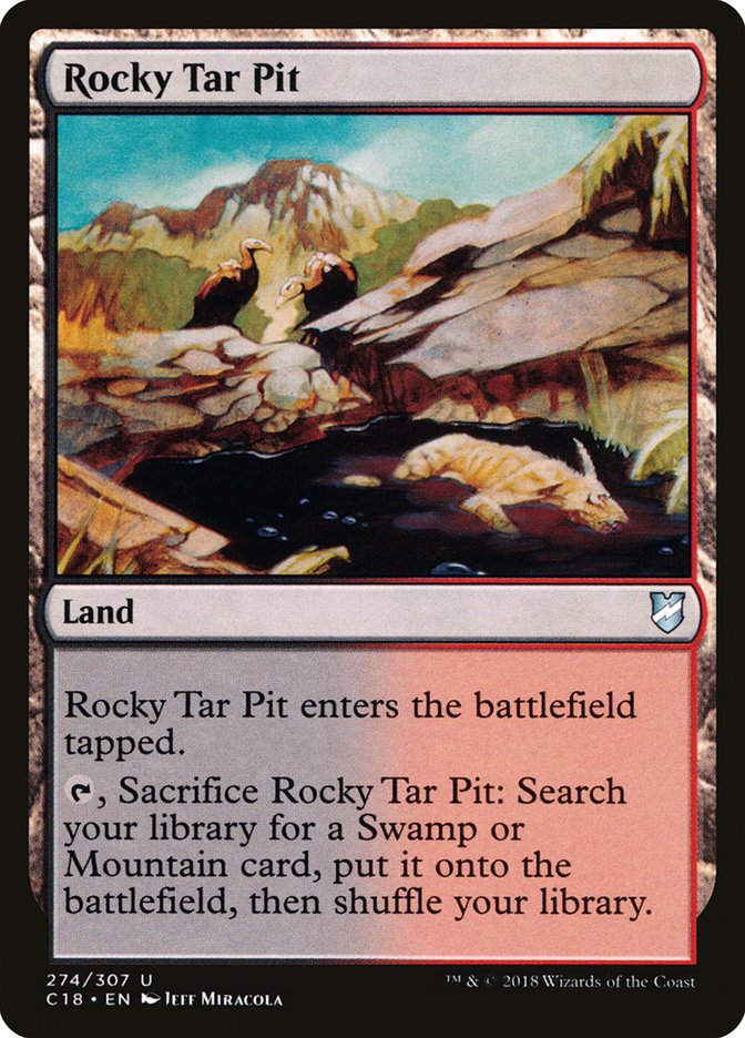 Rocky Tar Pit [Commander 2018] | Gear Gaming Fayetteville