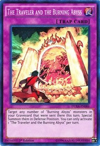 The Traveler and the Burning Abyss [Duelist Alliance] [DUEA-EN086] | Gear Gaming Fayetteville