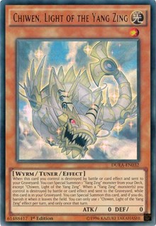 Chiwen, Light of the Yang Zing [Duelist Alliance] [DUEA-EN032] | Gear Gaming Fayetteville