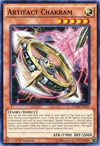 Artifact Chakram [Duelist Alliance] [DUEA-EN033] | Gear Gaming Fayetteville