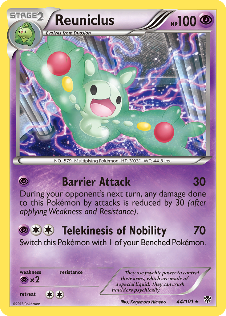 Reuniclus (44/101) [Black & White: Plasma Blast] | Gear Gaming Fayetteville