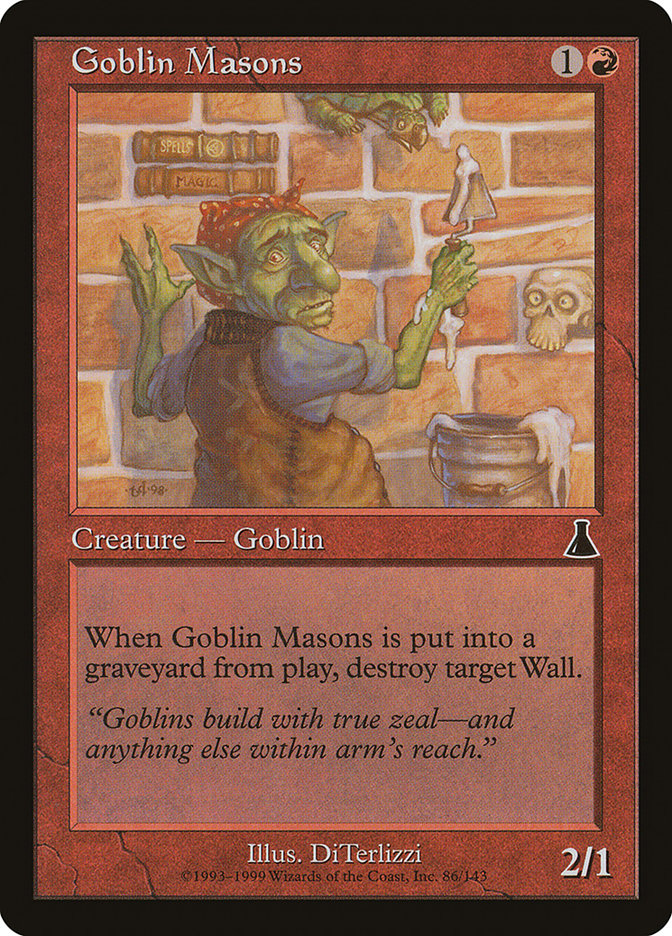 Goblin Masons [Urza's Destiny] | Gear Gaming Fayetteville