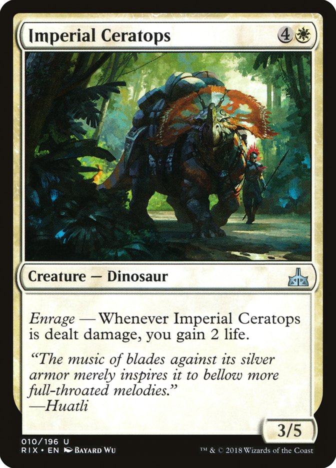 Imperial Ceratops [Rivals of Ixalan] | Gear Gaming Fayetteville