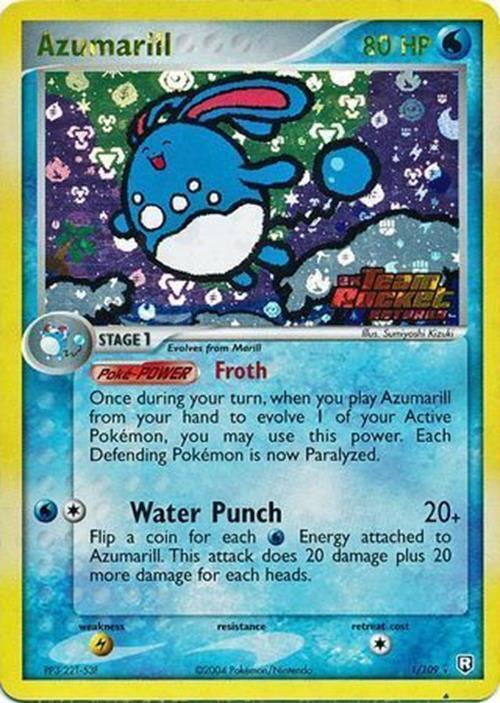 Azumarill (1/109) (Stamped) [EX: Team Rocket Returns] | Gear Gaming Fayetteville