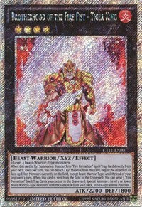 Brotherhood of the Fire Fist - Tiger King [2014 Mega-Tins] [CT11-EN001] | Gear Gaming Fayetteville