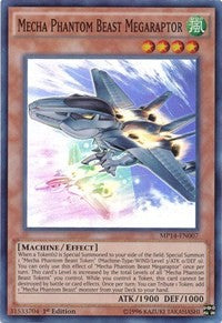 Mecha Phantom Beast Megaraptor [2014 Mega-Tins Mega Pack] [MP14-EN007] | Gear Gaming Fayetteville