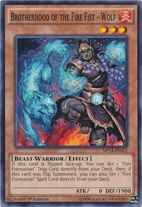 Brotherhood of the Fire Fist - Wolf [2014 Mega-Tins Mega Pack] [MP14-EN012] | Gear Gaming Fayetteville