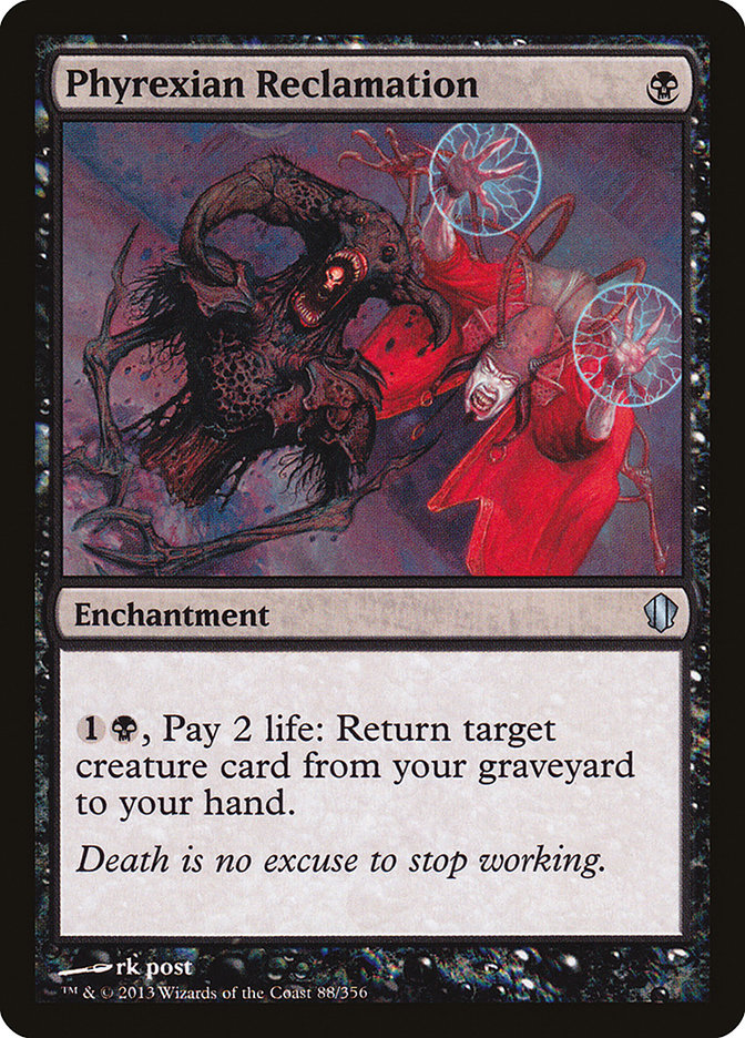 Phyrexian Reclamation [Commander 2013] | Gear Gaming Fayetteville