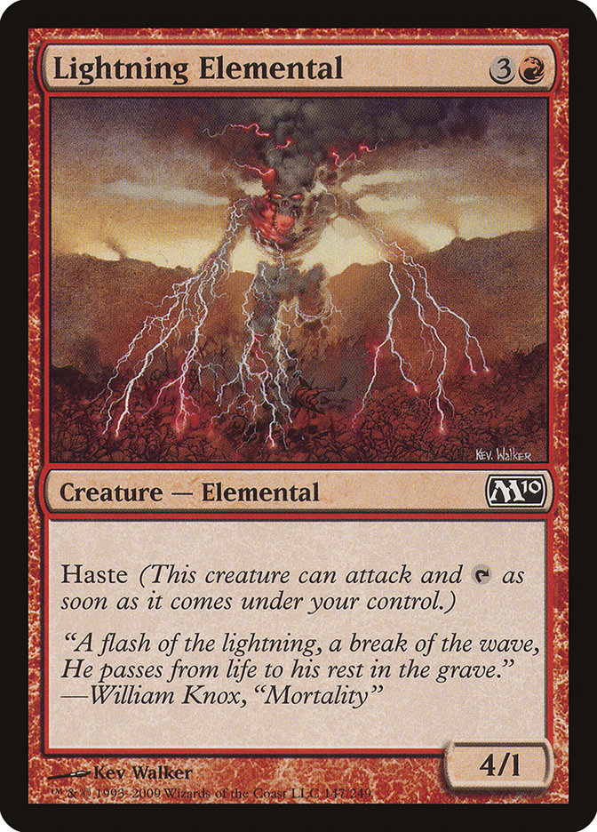 Lightning Elemental [Magic 2010] | Gear Gaming Fayetteville