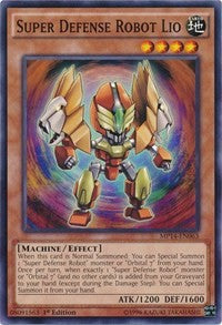 Super Defense Robot Lio [2014 Mega-Tins Mega Pack] [MP14-EN063] | Gear Gaming Fayetteville