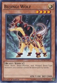 Bujingi Wolf [2014 Mega-Tins Mega Pack] [MP14-EN072] | Gear Gaming Fayetteville