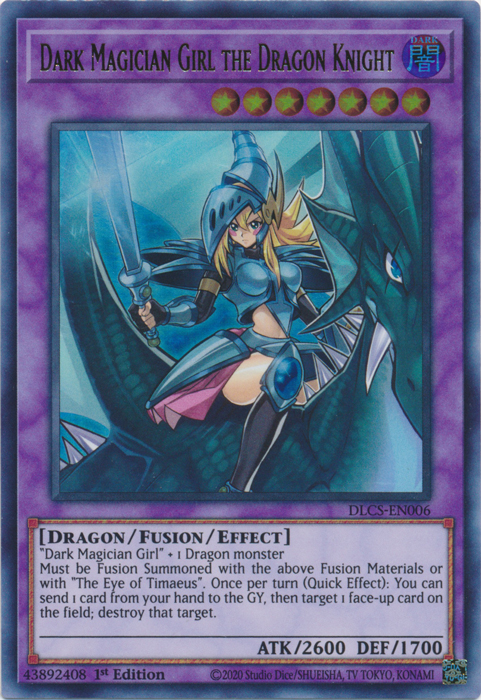 Dark Magician Girl the Dragon Knight [DLCS-EN006] Ultra Rare | Gear Gaming Fayetteville