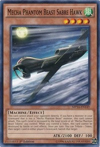 Mecha Phantom Beast Sabre Hawk [2014 Mega-Tins Mega Pack] [MP14-EN149] | Gear Gaming Fayetteville