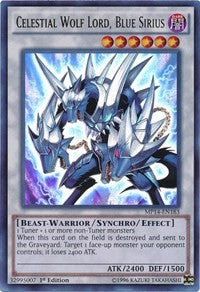 Celestial Wolf Lord, Blue Sirius [2014 Mega-Tins Mega Pack] [MP14-EN183] | Gear Gaming Fayetteville