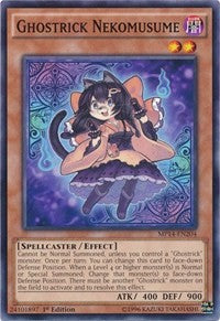 Ghostrick Nekomusume [2014 Mega-Tins Mega Pack] [MP14-EN204] | Gear Gaming Fayetteville