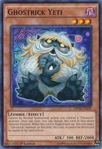 Ghostrick Yeti [2014 Mega-Tins Mega Pack] [MP14-EN239] | Gear Gaming Fayetteville