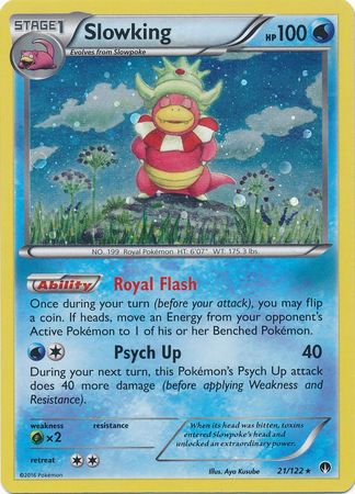 Slowking (21/122) (Cosmos Holo) [XY: BREAKpoint] | Gear Gaming Fayetteville