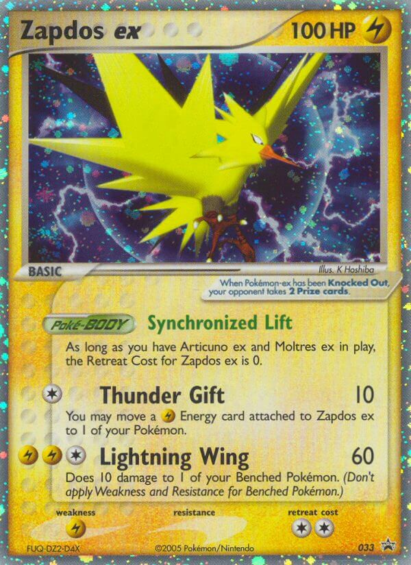 Zapdos ex (033) [Nintendo: Black Star Promos] | Gear Gaming Fayetteville