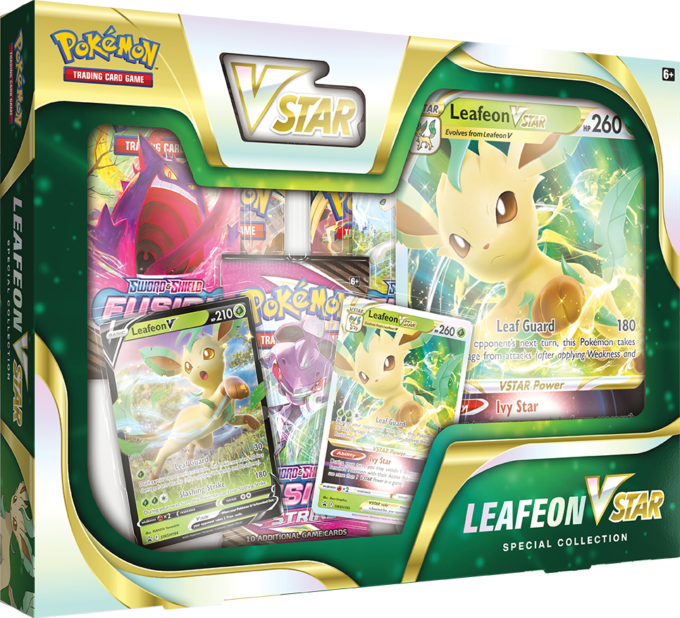 Sword & Shield: Brilliant Stars - Special Collection Leafeon VSTAR | Gear Gaming Fayetteville