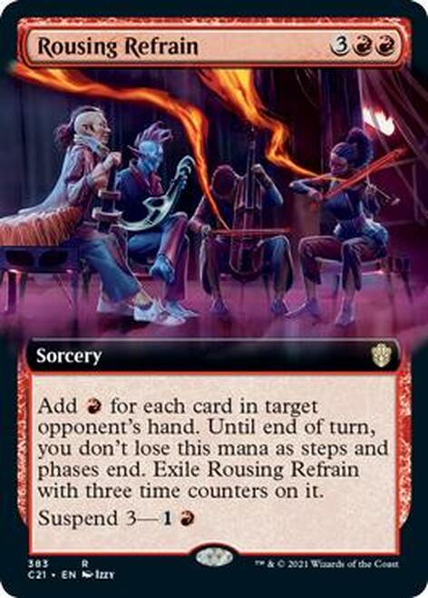 Rousing Refrain (Extended Art) [Commander 2021] | Gear Gaming Fayetteville