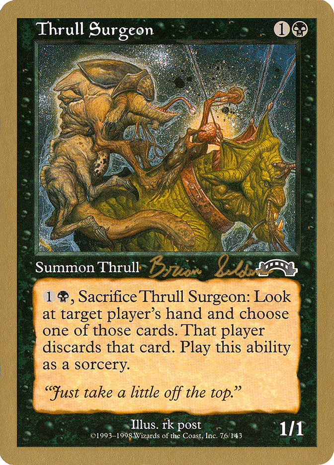 Thrull Surgeon (Brian Selden) [World Championship Decks 1998] | Gear Gaming Fayetteville