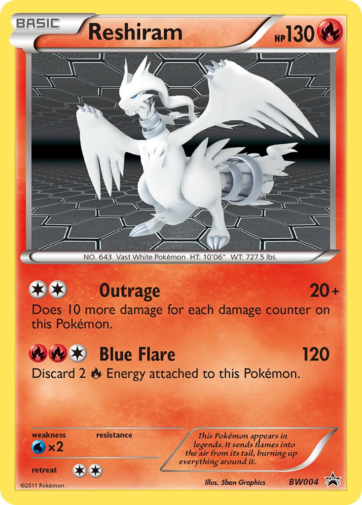 Reshiram (BW004) [Black & White: Black Star Promos] | Gear Gaming Fayetteville