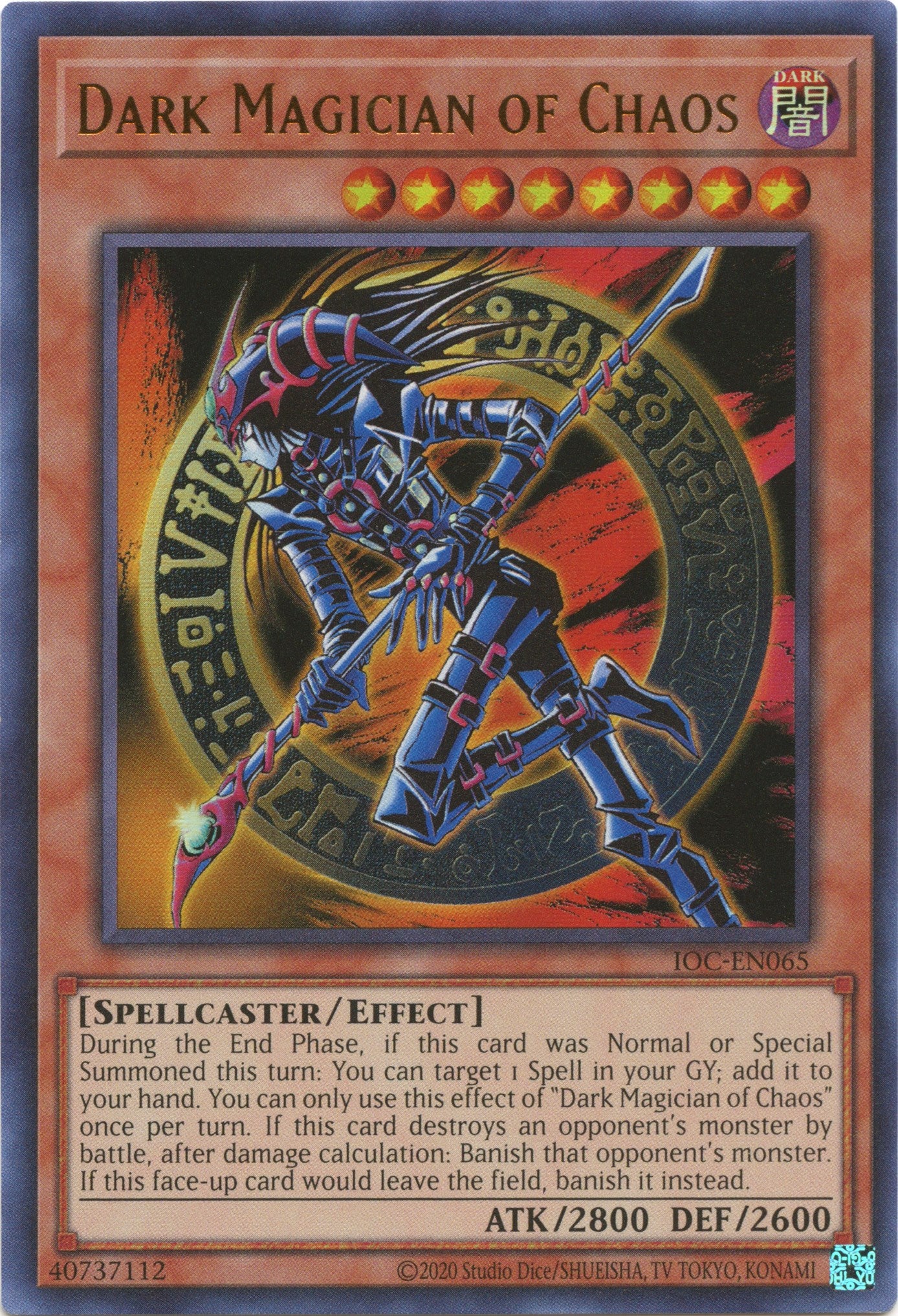 Dark Magician of Chaos (25th Anniversary) [IOC-EN065] Ultra Rare | Gear Gaming Fayetteville