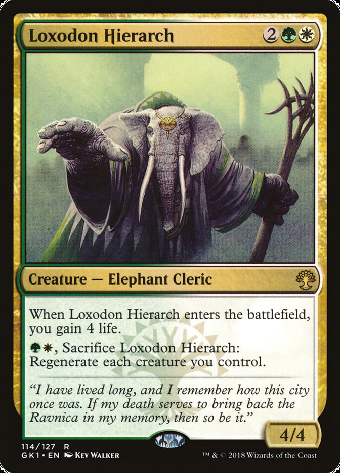 Loxodon Hierarch [Guilds of Ravnica Guild Kit] | Gear Gaming Fayetteville