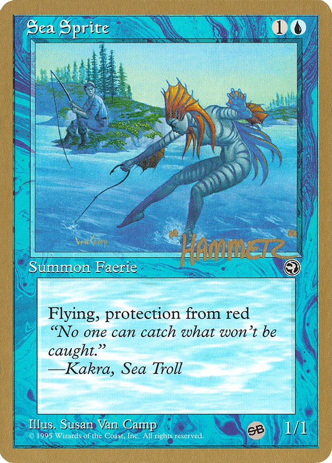 Sea Sprite (Shawn "Hammer" Regnier) (SB) [Pro Tour Collector Set] | Gear Gaming Fayetteville