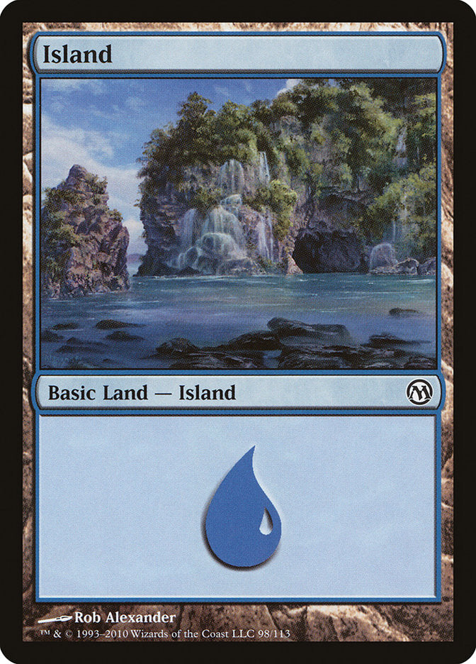 Island (98) [Duels of the Planeswalkers] | Gear Gaming Fayetteville