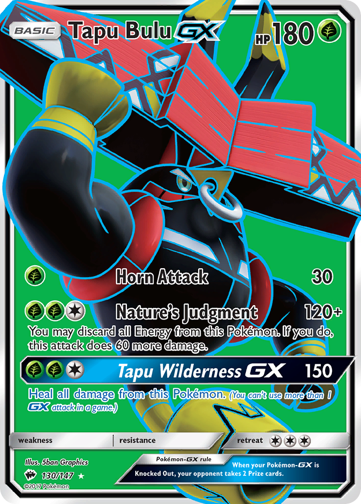 Tapu Bulu GX (130/147) [Sun & Moon: Burning Shadows] | Gear Gaming Fayetteville