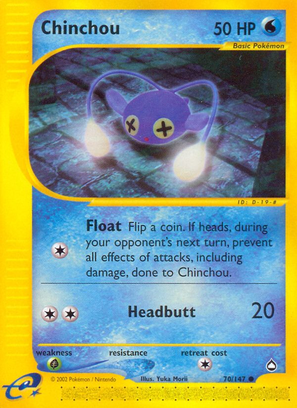 Chinchou (70/147) [Aquapolis] | Gear Gaming Fayetteville