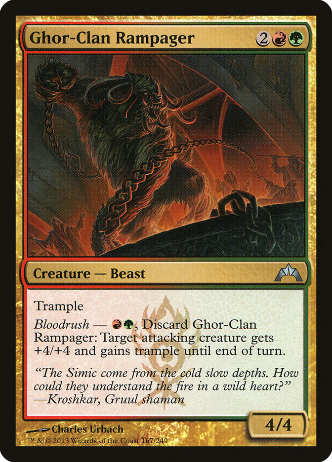 Ghor-Clan Rampager [Gatecrash] | Gear Gaming Fayetteville