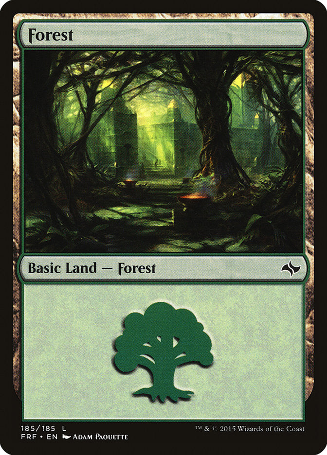 Forest (185) [Fate Reforged] | Gear Gaming Fayetteville