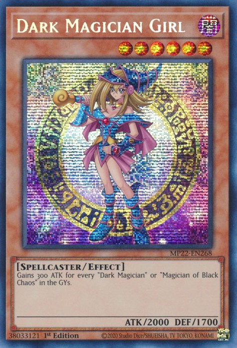 Dark Magician Girl [MP22-EN268] Prismatic Secret Rare | Gear Gaming Fayetteville