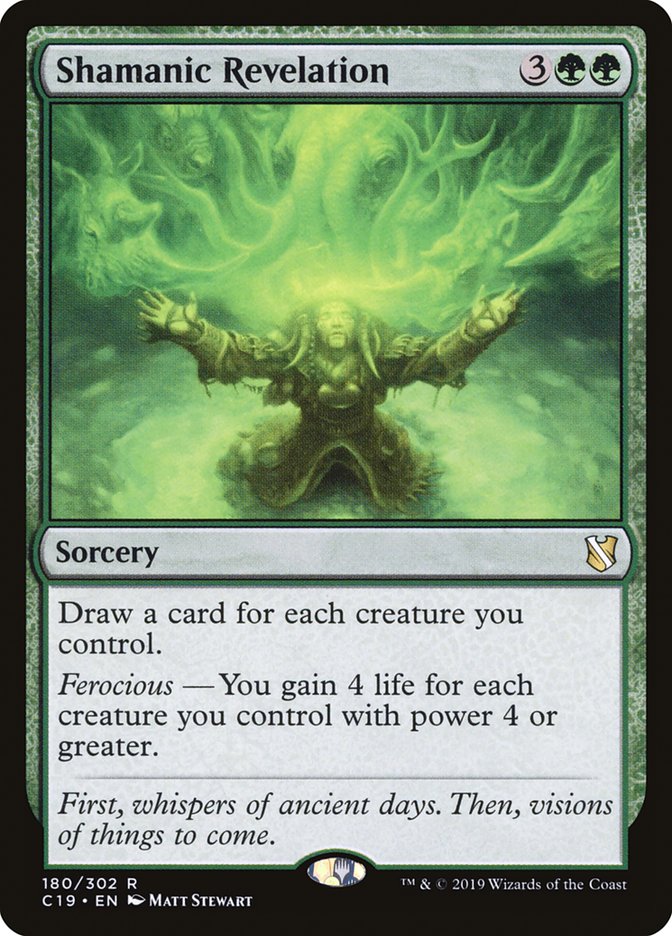 Shamanic Revelation [Commander 2019] | Gear Gaming Fayetteville