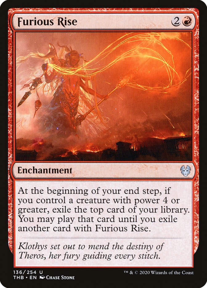 Furious Rise [Theros Beyond Death] | Gear Gaming Fayetteville