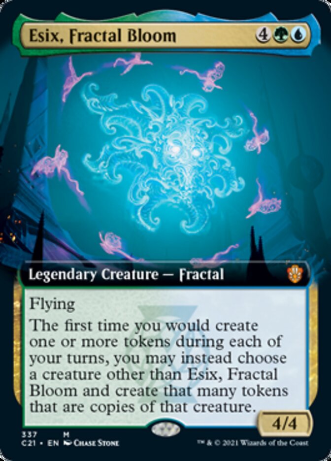 Esix, Fractal Bloom (Extended Art) [Commander 2021] | Gear Gaming Fayetteville