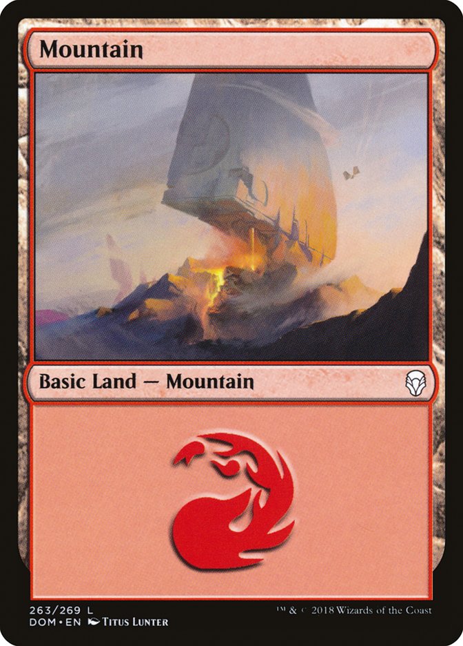 Mountain (263) [Dominaria] | Gear Gaming Fayetteville