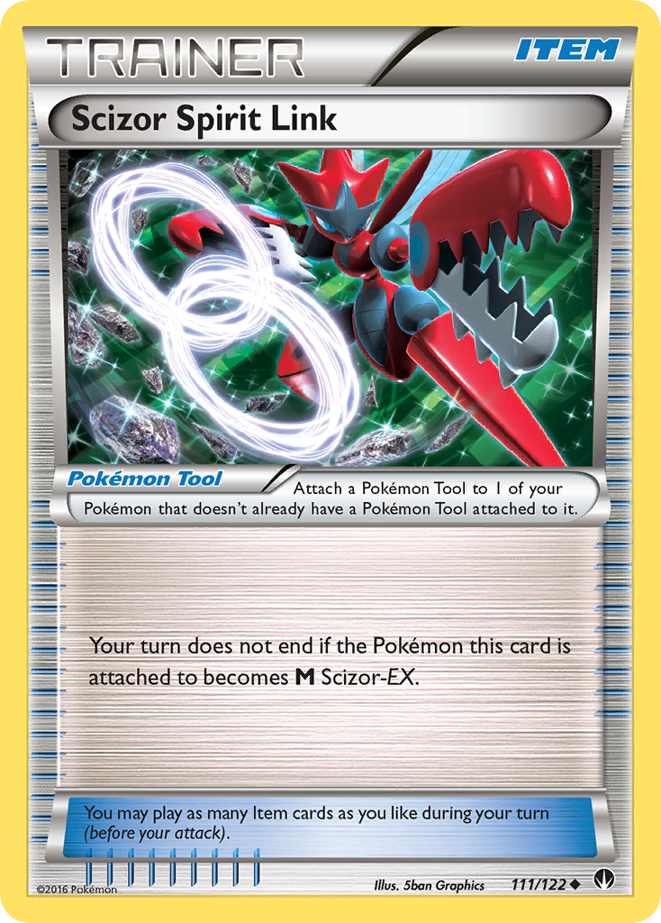 Scizor Spirit Link (111/122) [XY: BREAKpoint] | Gear Gaming Fayetteville