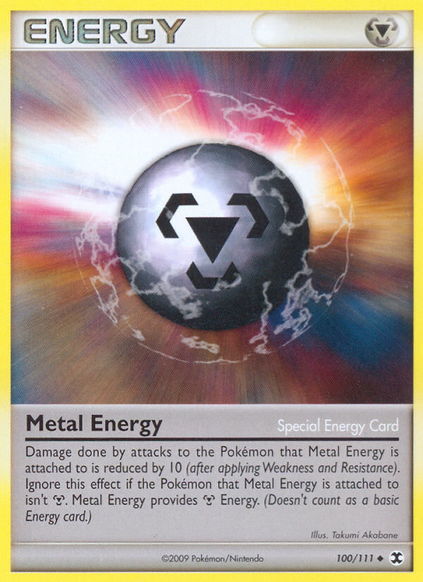 Metal Energy (100/111) [Platinum: Rising Rivals] | Gear Gaming Fayetteville