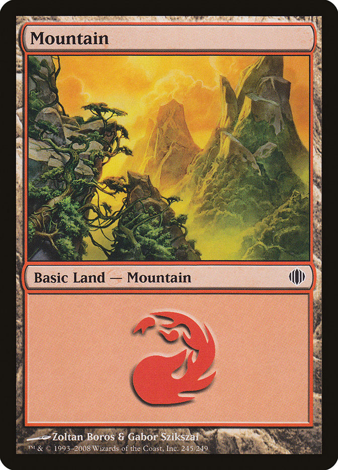 Mountain (245) [Shards of Alara] | Gear Gaming Fayetteville