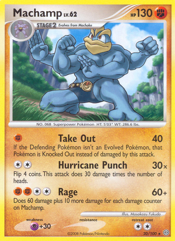 Machamp (20/100) [Diamond & Pearl: Stormfront] | Gear Gaming Fayetteville