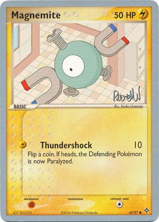 Magnemite (63/97) (Rocky Beach - Reed Weichler) [World Championships 2004] | Gear Gaming Fayetteville