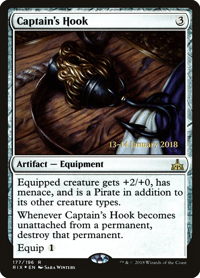 Captain's Hook [Rivals of Ixalan Prerelease Promos] | Gear Gaming Fayetteville